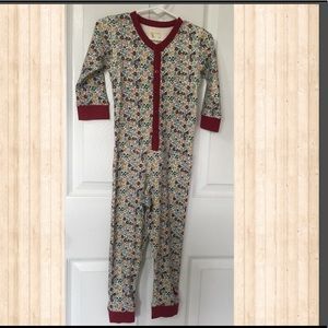 Pigeon organic cotton soft Onesie Footless pijamas